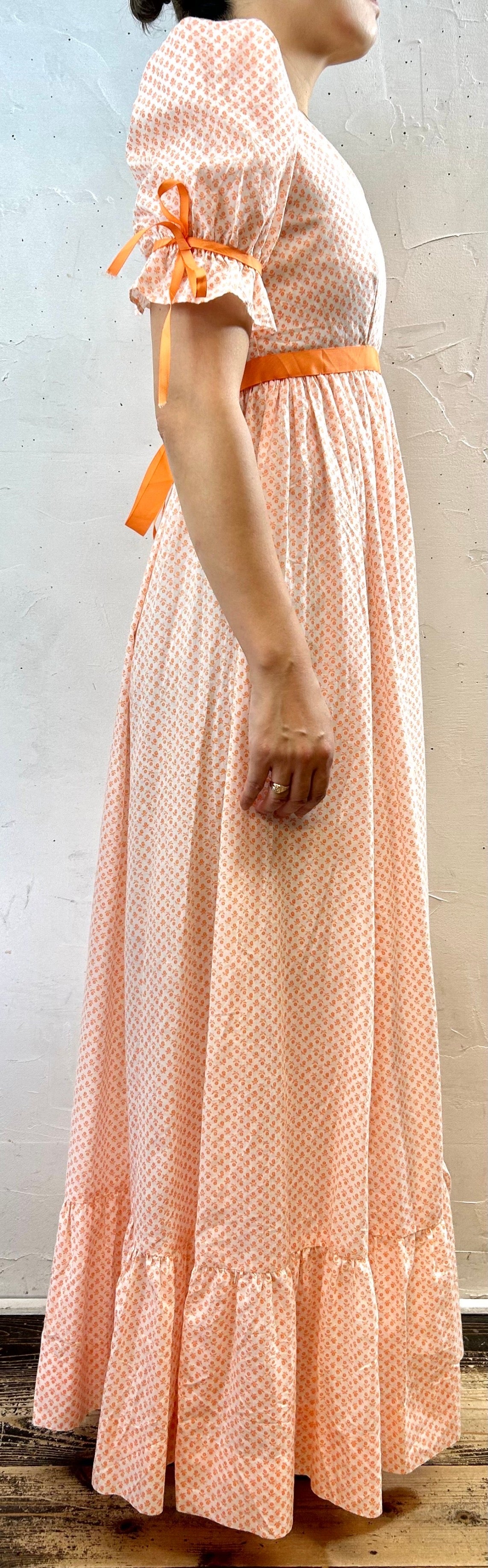 ‘70s Vintage Dress [H28145]