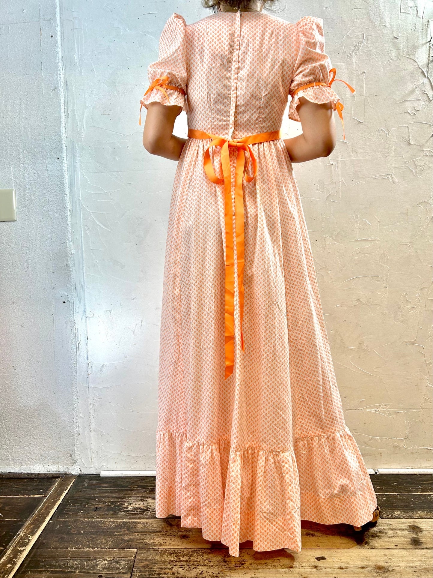 ‘70s Vintage Dress [H28145]
