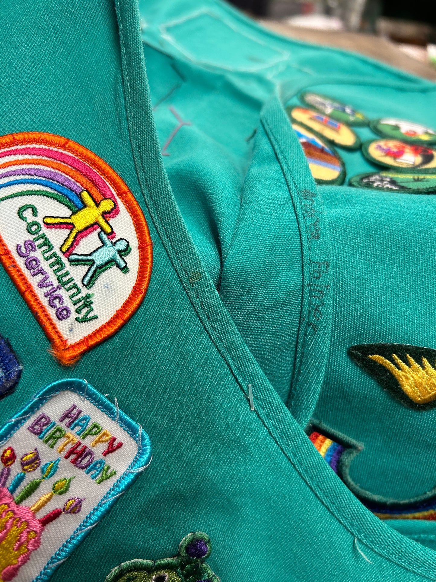 Vintage Girl Scout Vest [I30231]