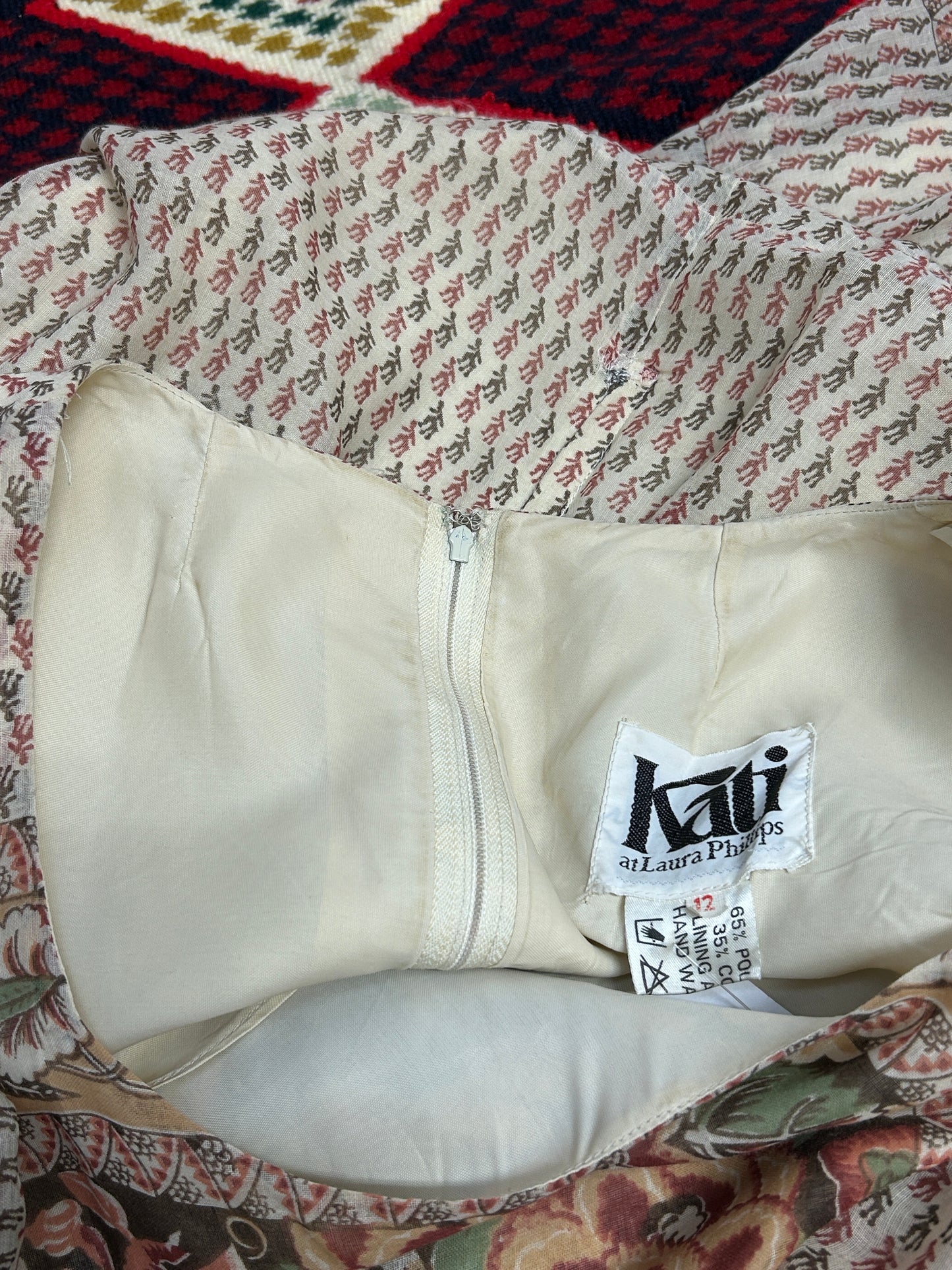 '70s Vintage Dress [F32571]