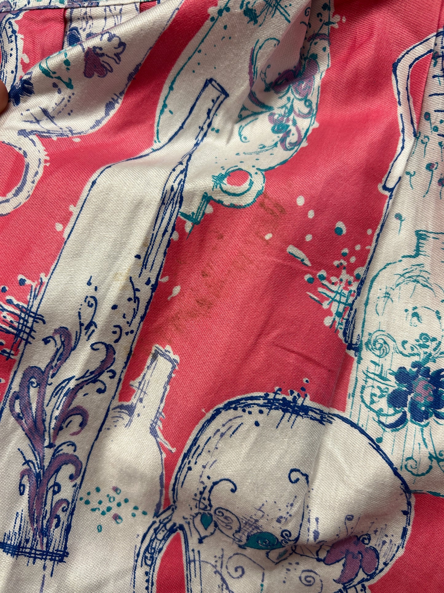 '60s Vintage Skirt [G33174]