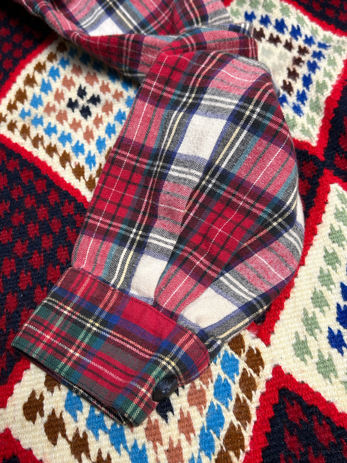 Vintage Check Shirt 〜MADE IN USA〜 [J34265]