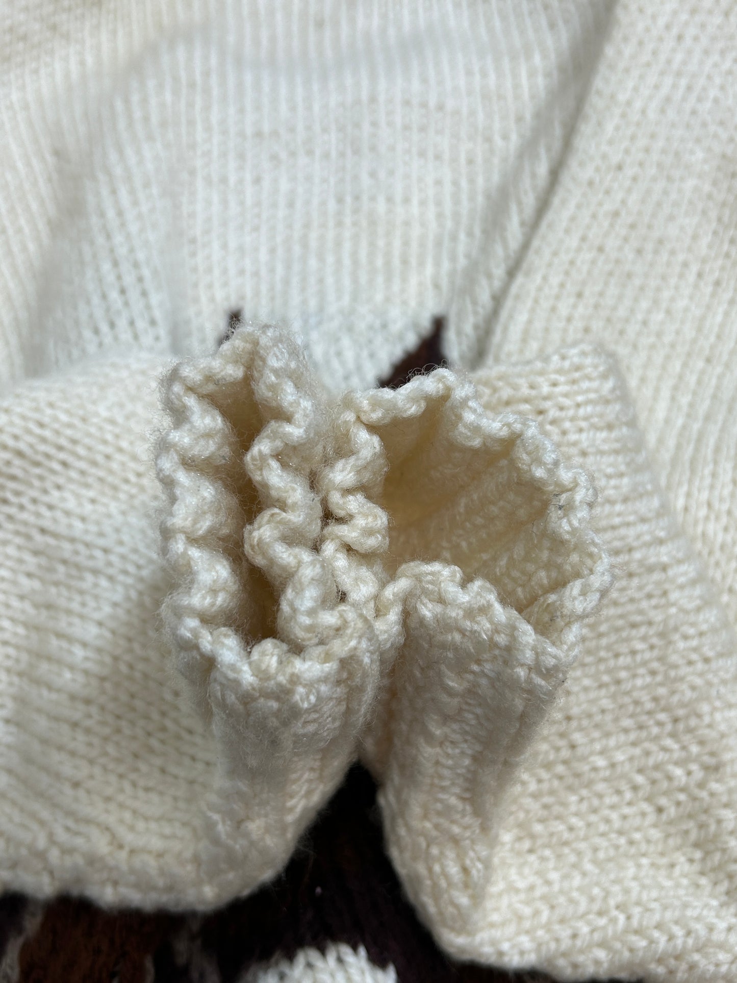 Vintage Hand Knit Sweater [A31205]