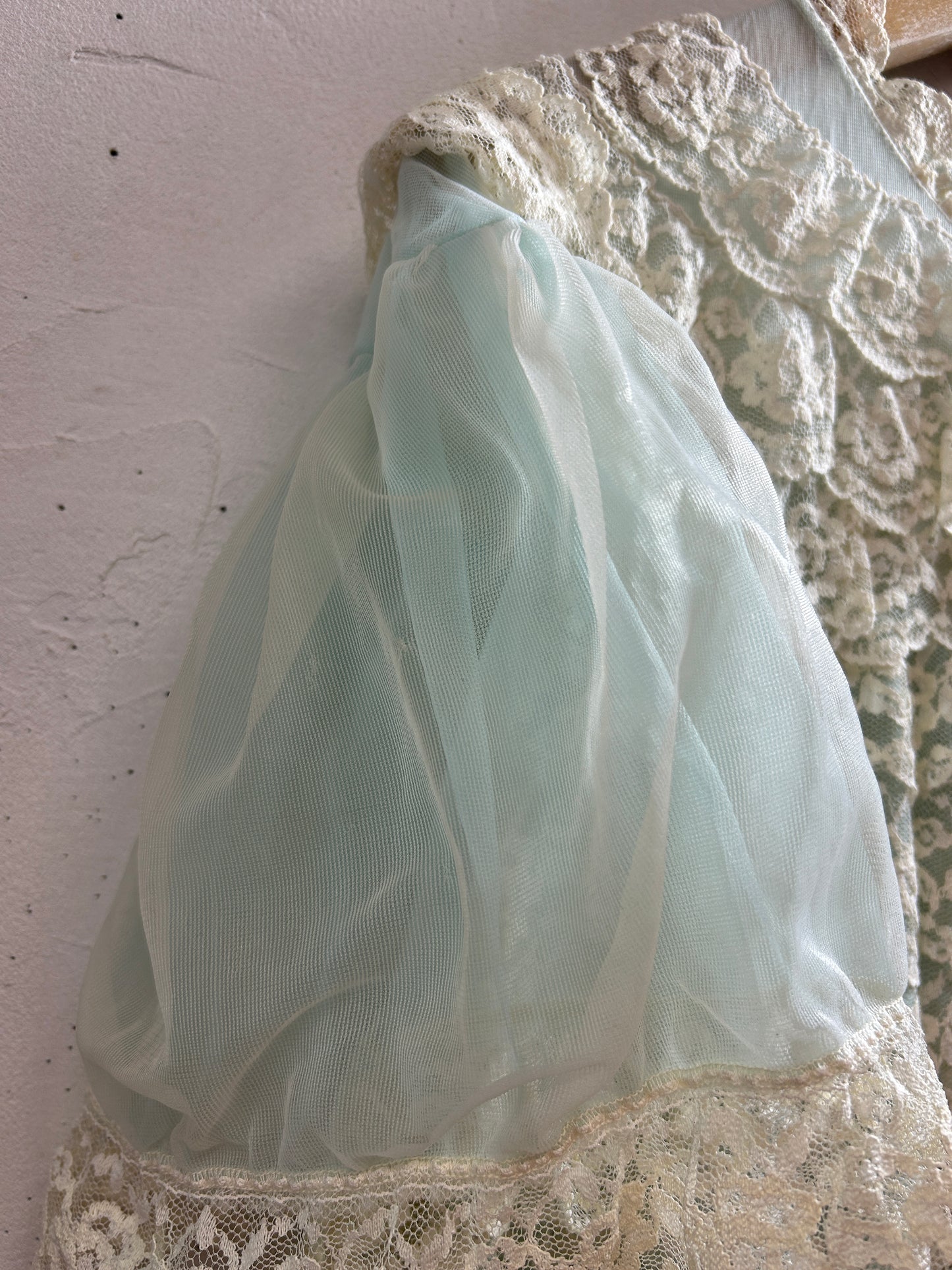 Vintage Lingerie Dress MADE IN USA [A31201]