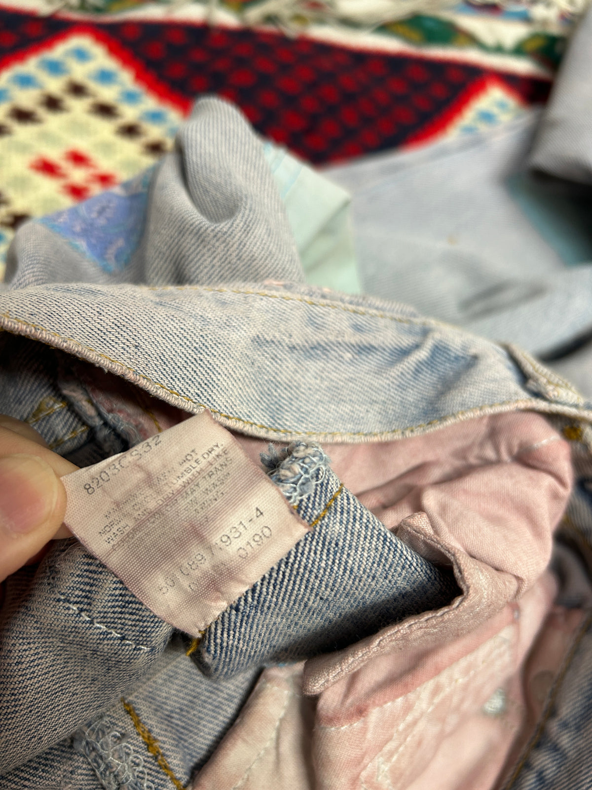 Vintage Denim Pants Custom 〜'90s USA Levi's〜 [I33935]
