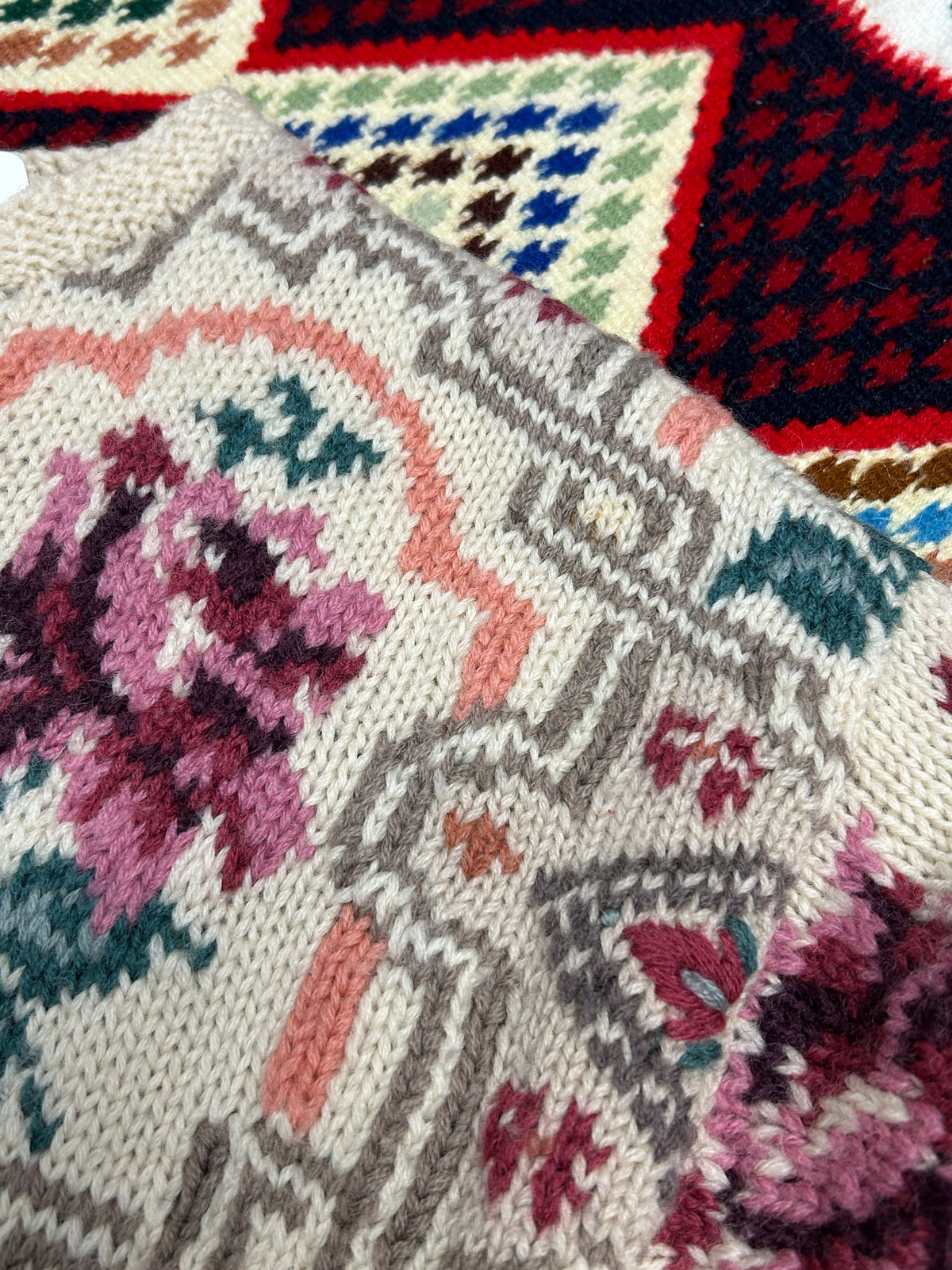 Vintage Knit Sweater 〜Laura Ashley〜 [I33945]