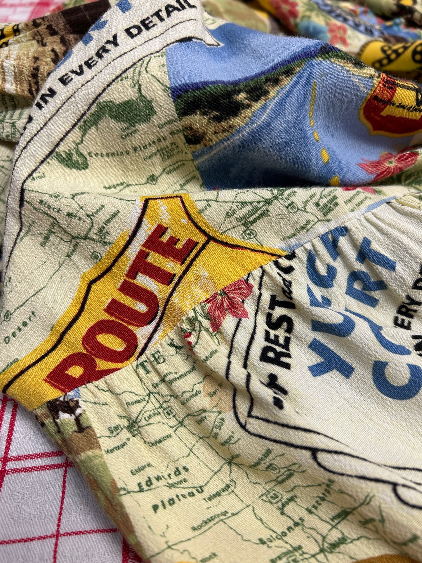 Vintage Tired Skirt [B31493]