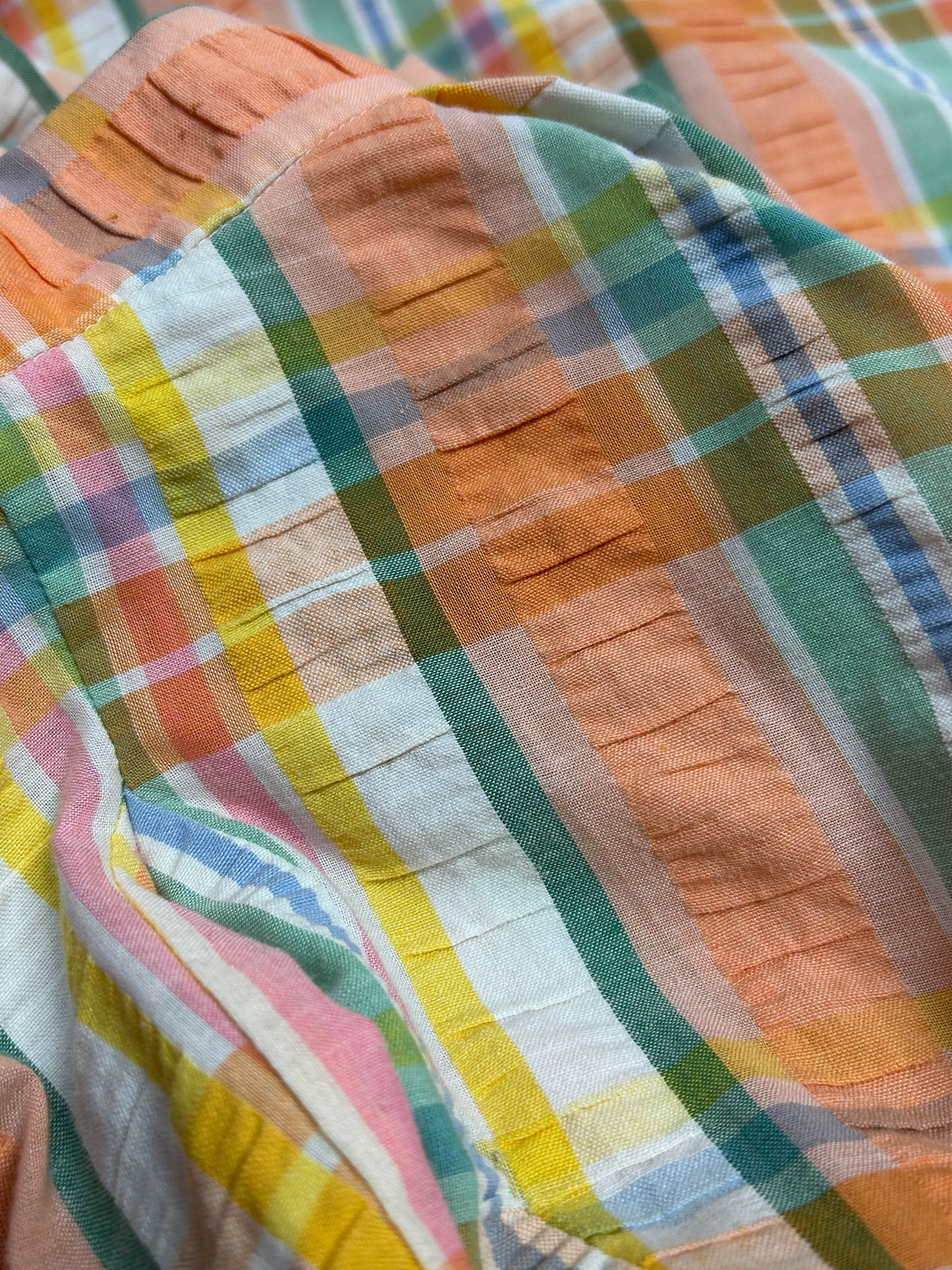 Vintage Check Skirt 〜MADE IN USA〜 [B31492]