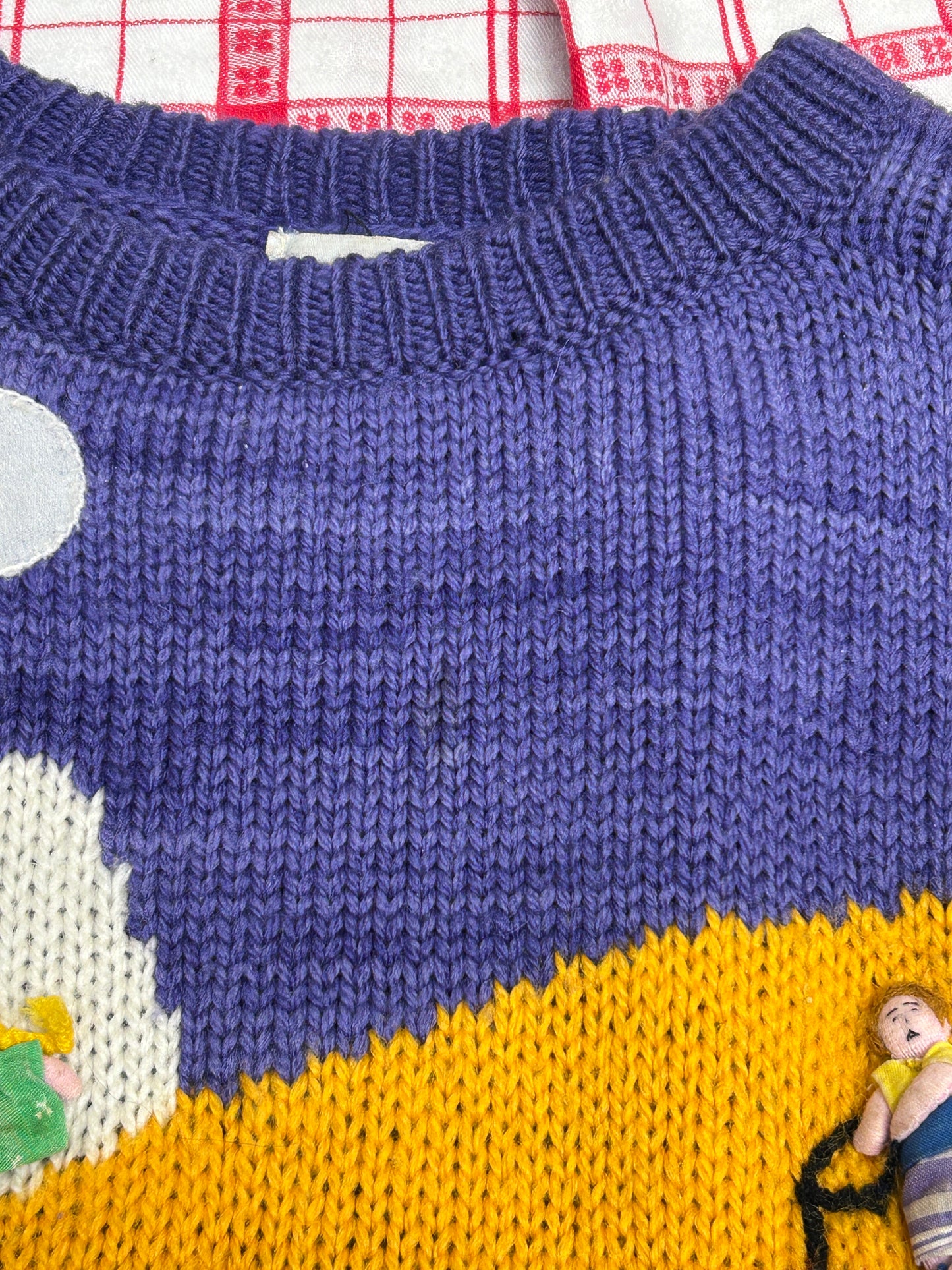 Vintage Hand Knit Sweater 〜MADE IN PERU〜 [A31229]