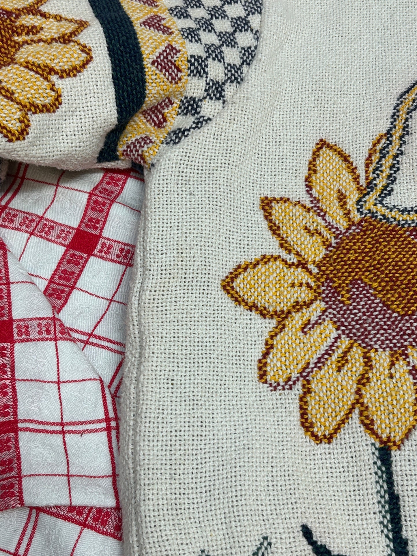 Vintage Rug Tops 〜SUGAR STREET WEAVERS〜 MADE IN USA [A31238]