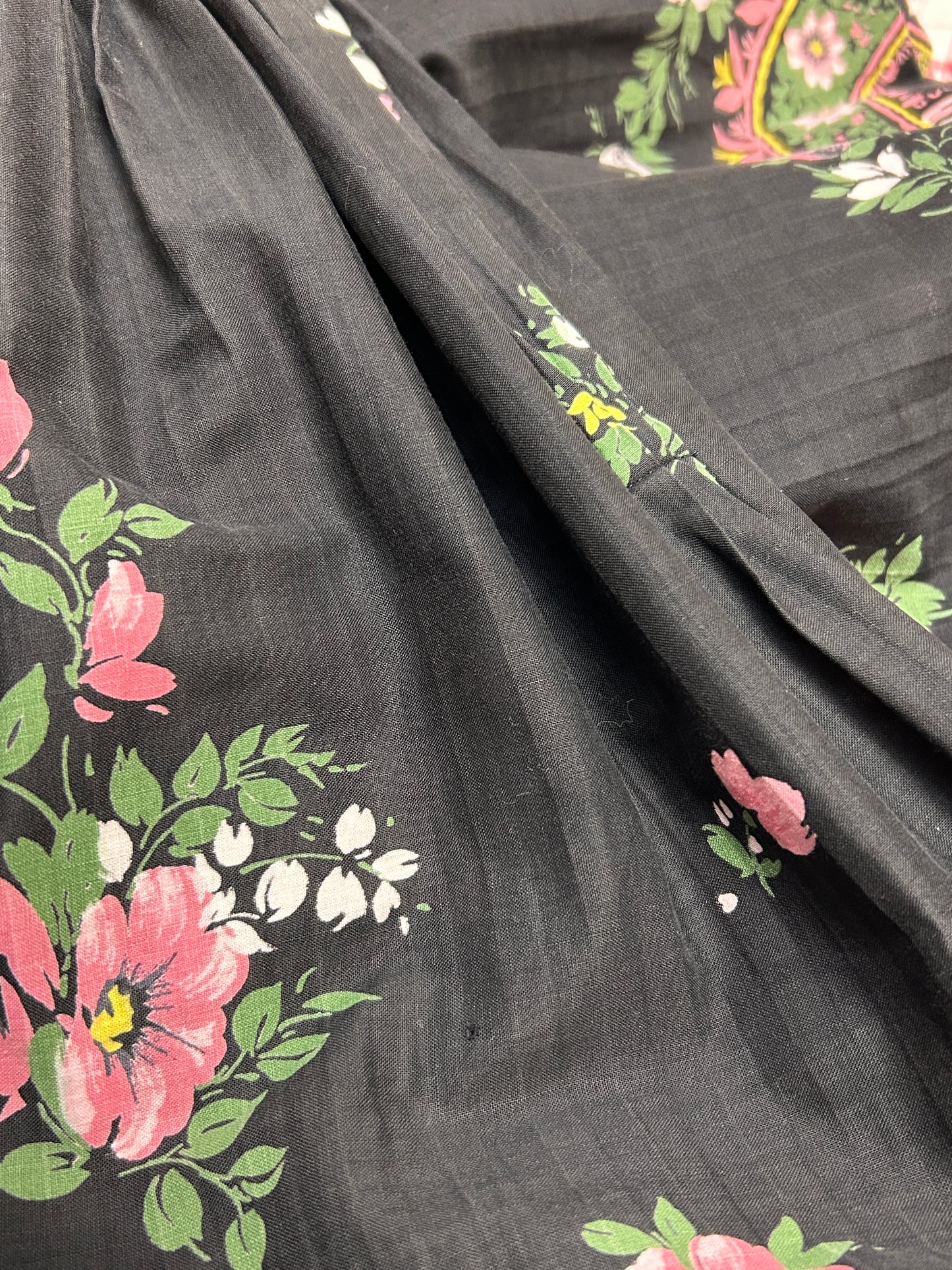 '50s Vintage End Pattern Skirt [B31519]