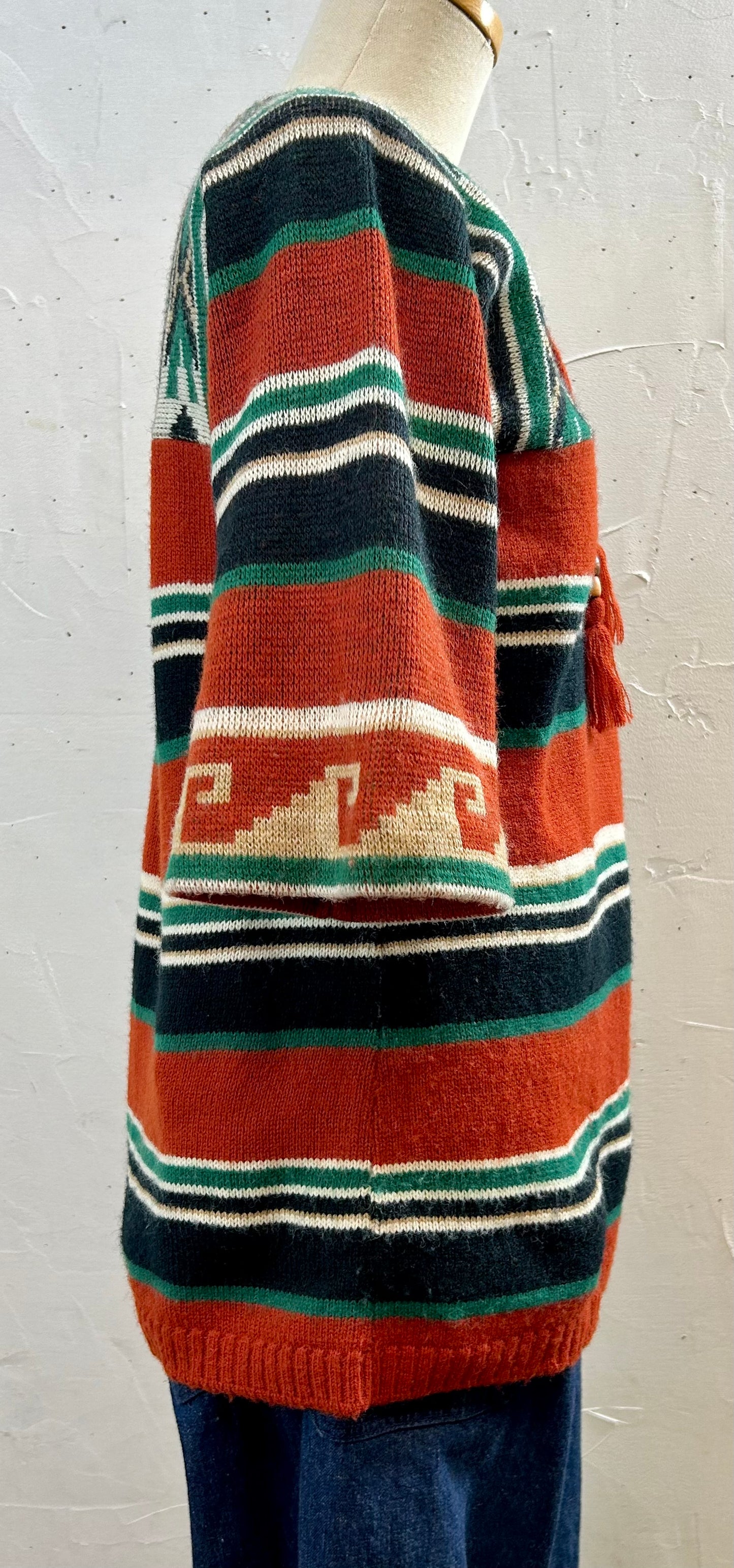 ’70s Vintage Knit Sweater  [I28552]