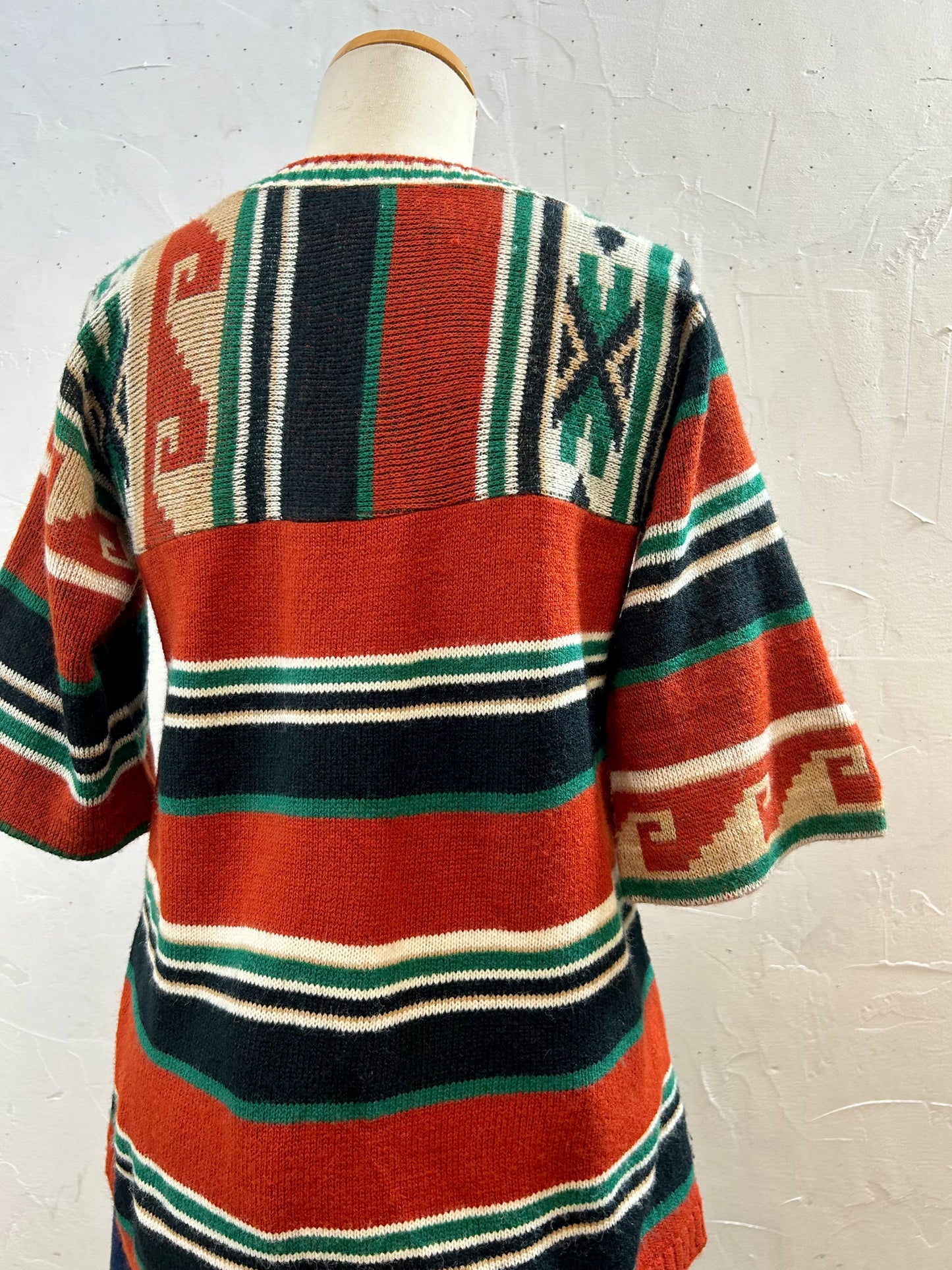 ’70s Vintage Knit Sweater  [I28552]