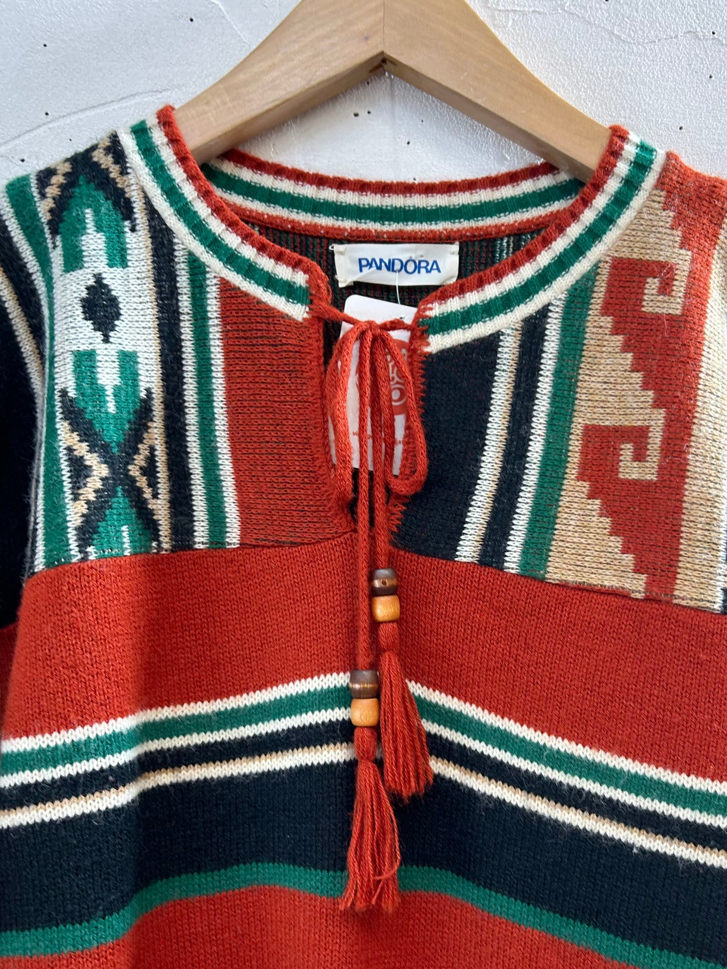 ’70s Vintage Knit Sweater  [I28552]