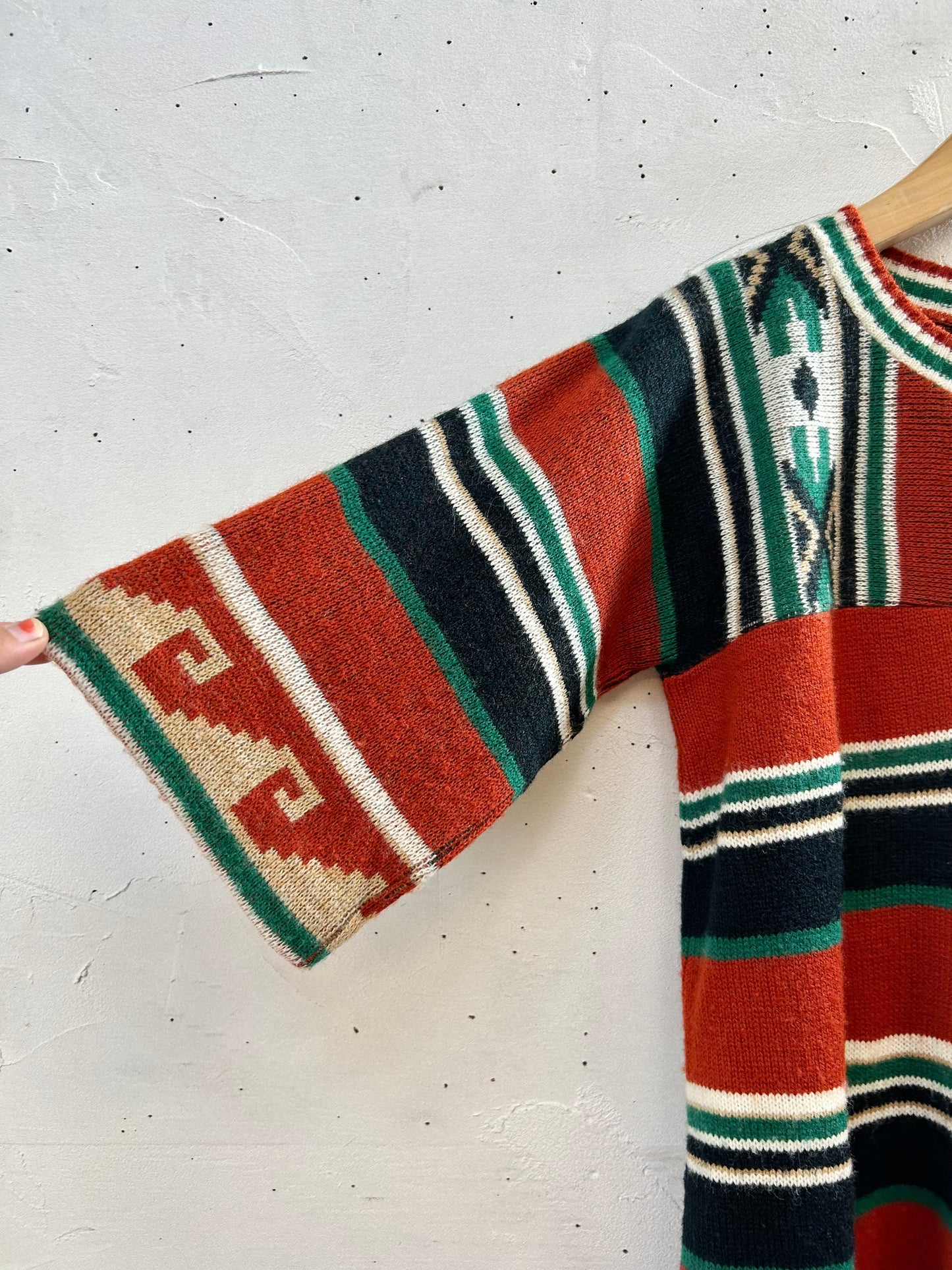 ’70s Vintage Knit Sweater  [I28552]