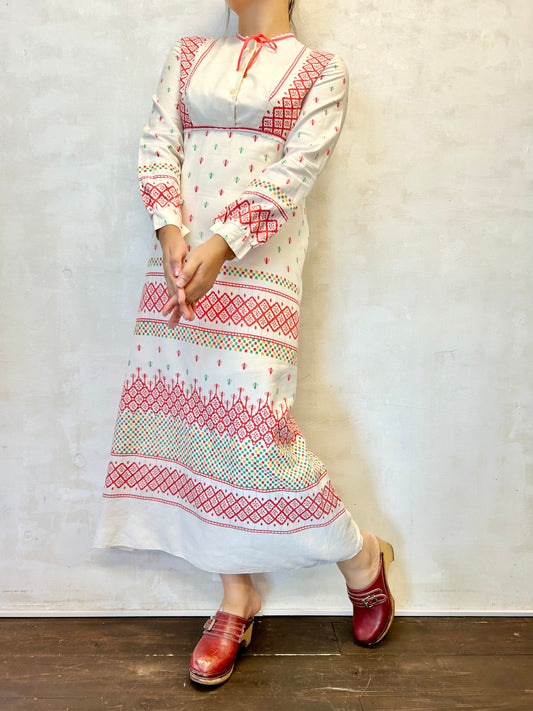 ’70s Vintage Dress [I28339]