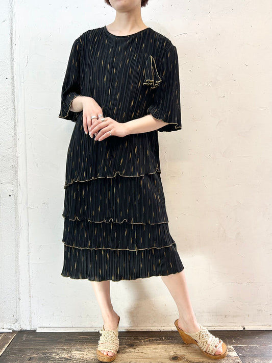 Vintage Tiered Dress [E27234]