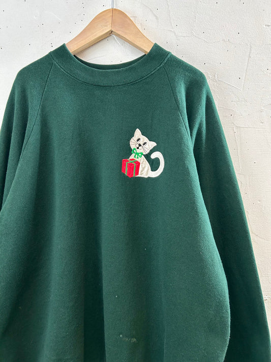 Vintage Xmas Sweat 〜FRUIT OF THE LOOM〜 [J28770]