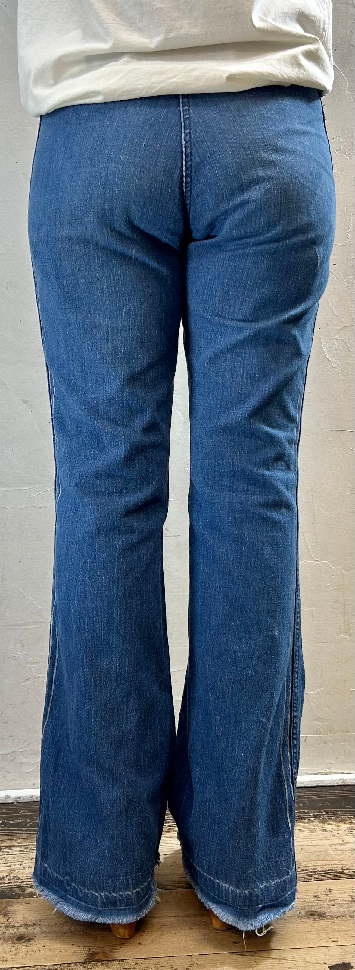 ’70s Vintage Denim Pants MADE IN USA 〜Male〜 [G27968]