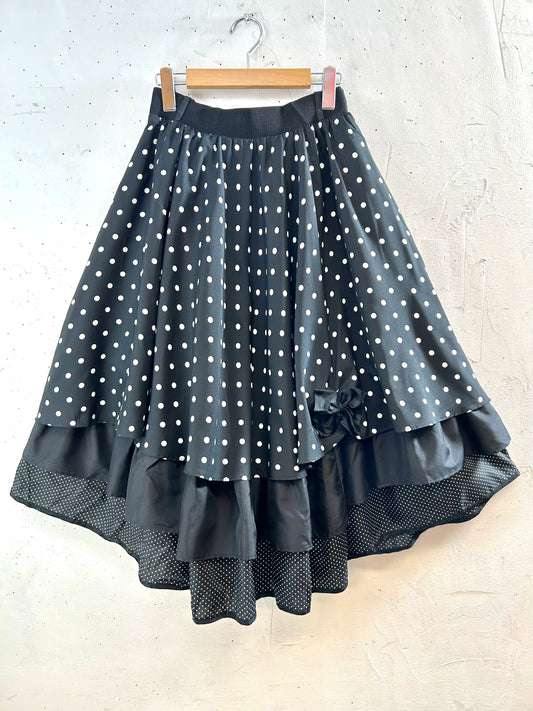 Vintage Tiered Skirt [E30295]