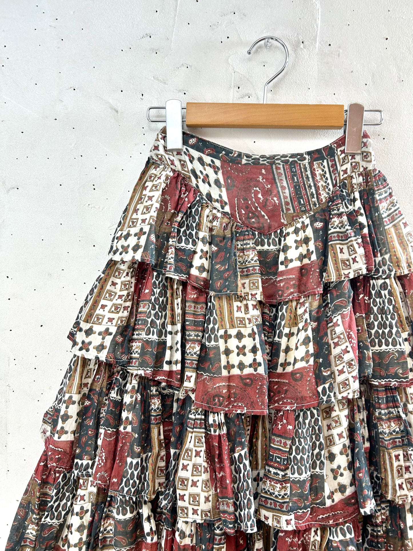 Vintage Tiered Skirt [A29448]