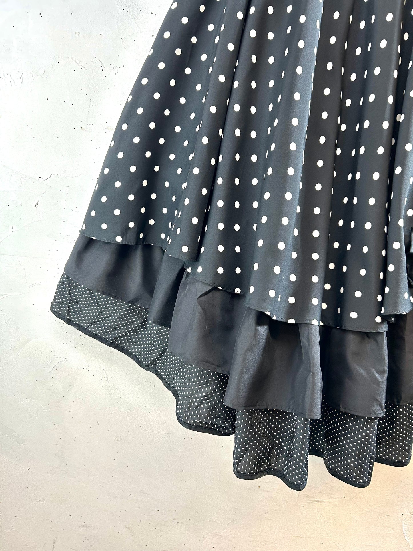 Vintage Tiered Skirt [E30295]