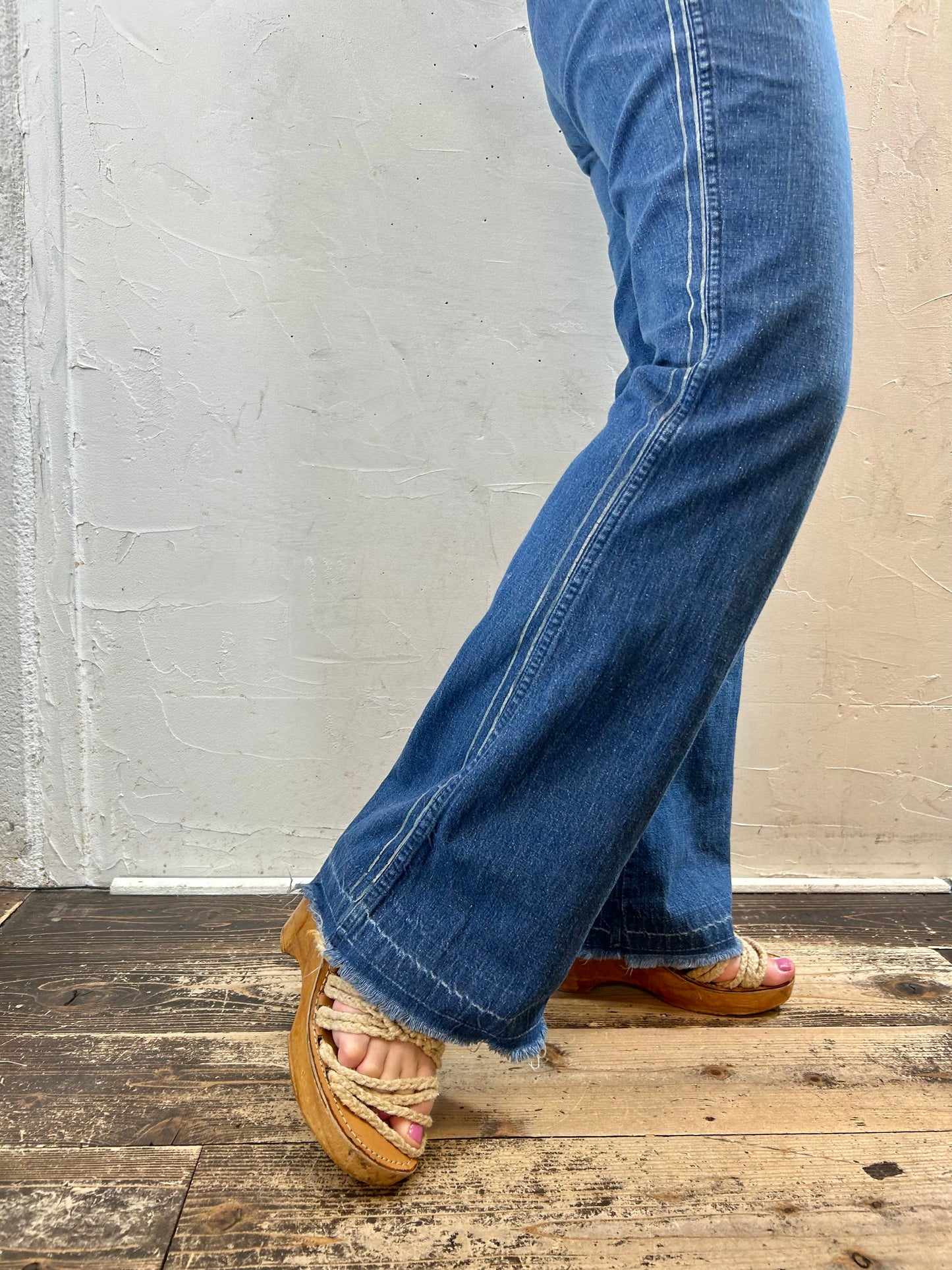 ’70s Vintage Denim Pants MADE IN USA 〜Male〜 [G27968]