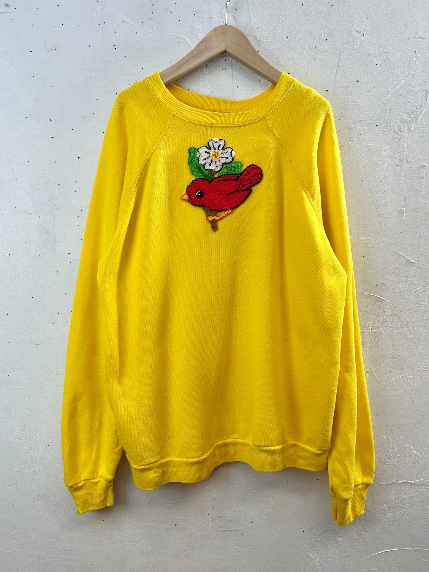Vintage Pile Patch Sweat MADE IN USA [A29224]