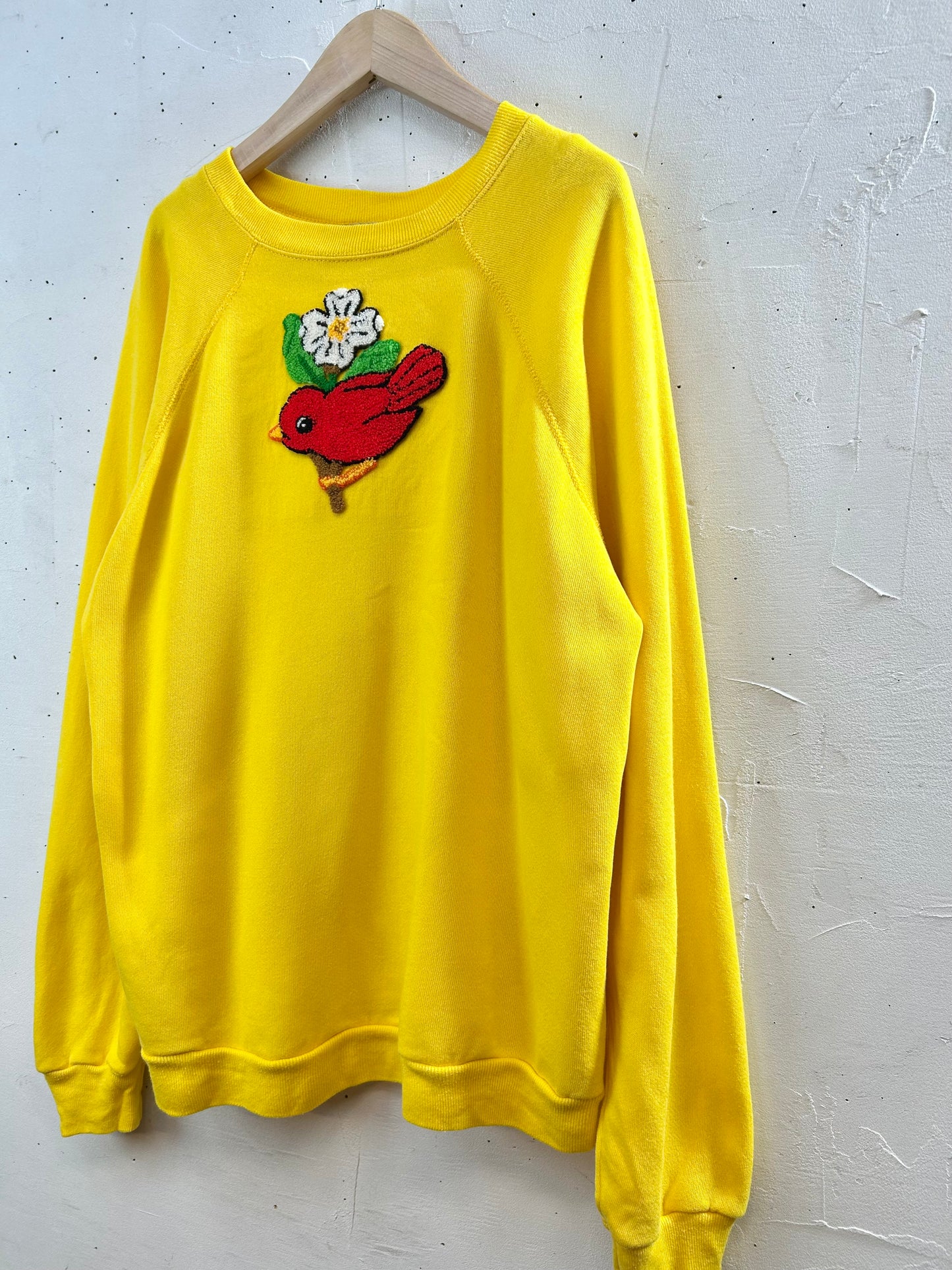 Vintage Pile Patch Sweat MADE IN USA [A29224]