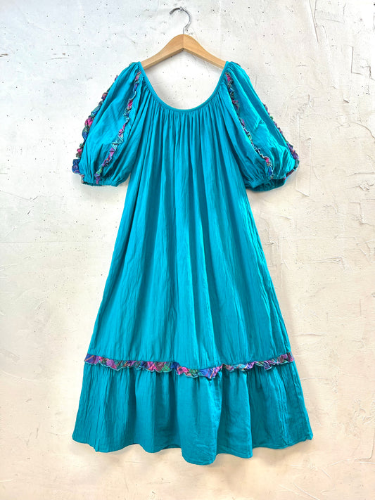 Vintage Dress MADE IN USA [D30075]