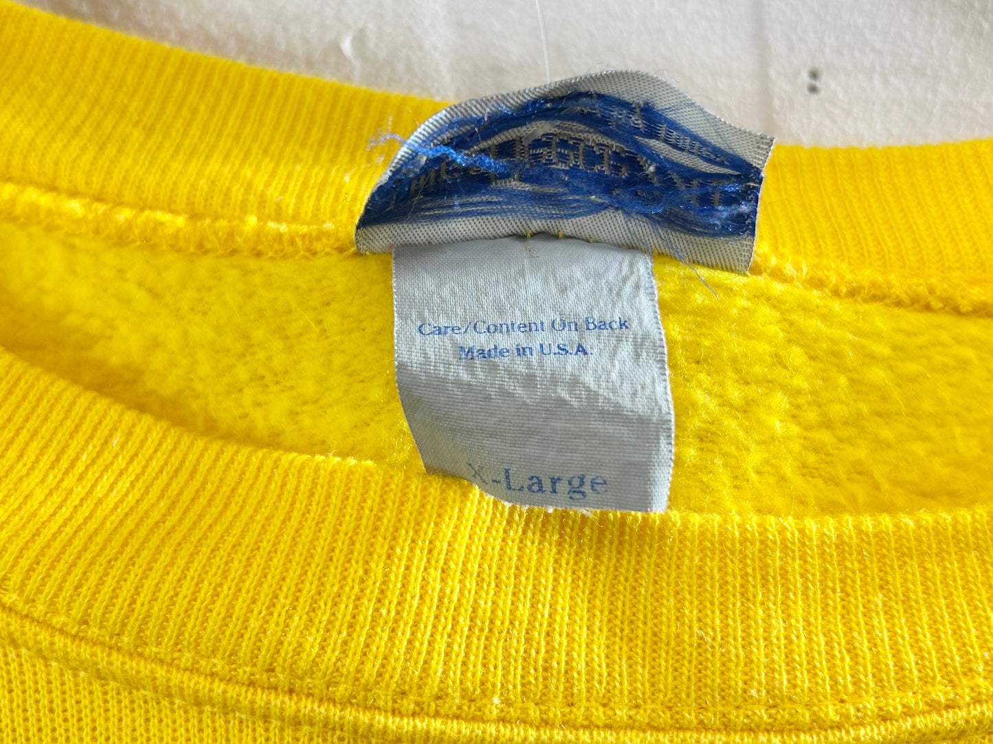 Vintage Pile Patch Sweat MADE IN USA [A29224]