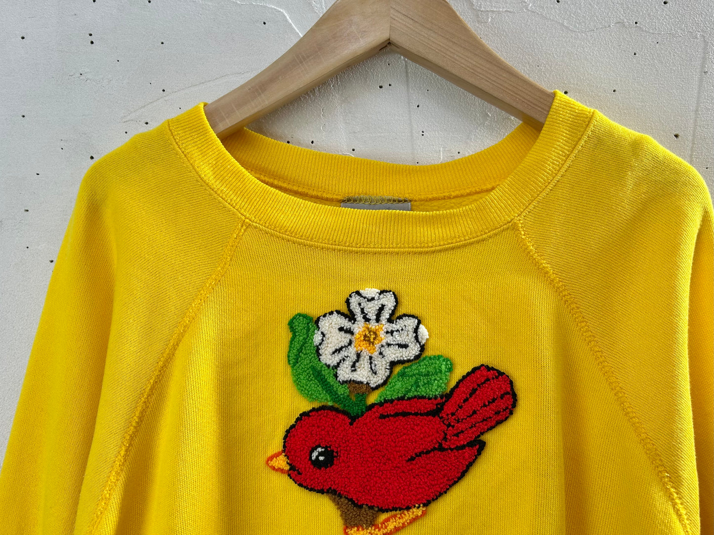 Vintage Pile Patch Sweat MADE IN USA [A29224]
