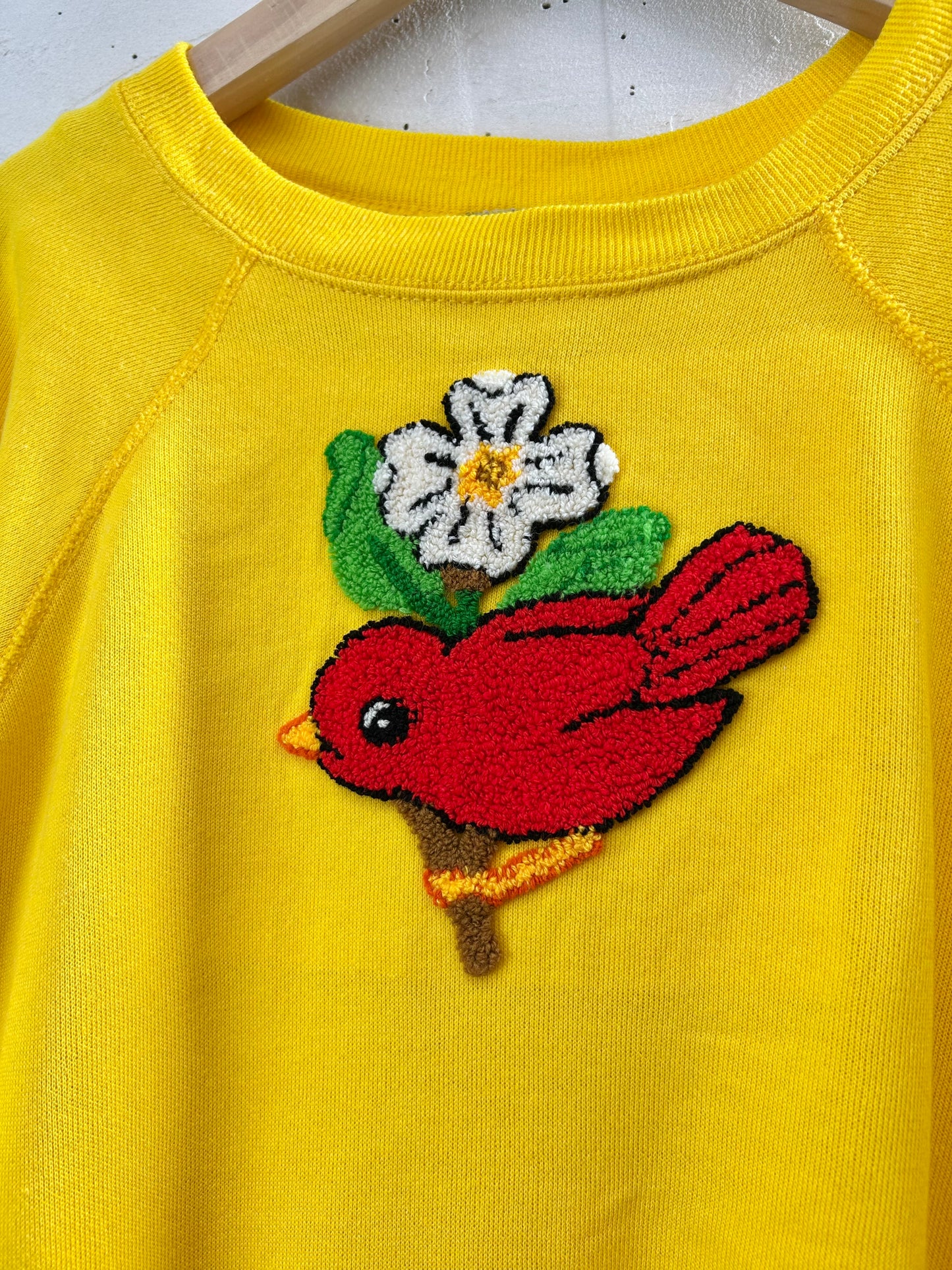 Vintage Pile Patch Sweat MADE IN USA [A29224]