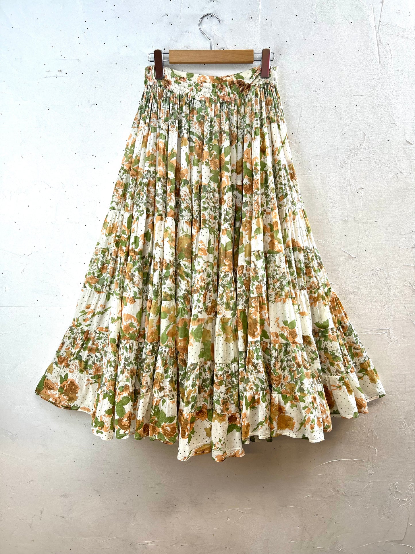 Vintage Tiered Skirt  [C29655]