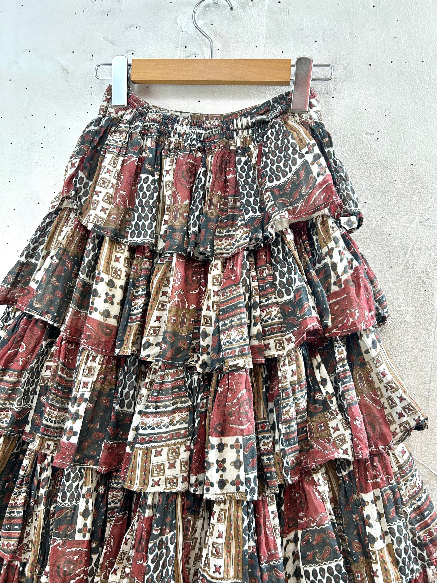 Vintage Tiered Skirt [A29448]