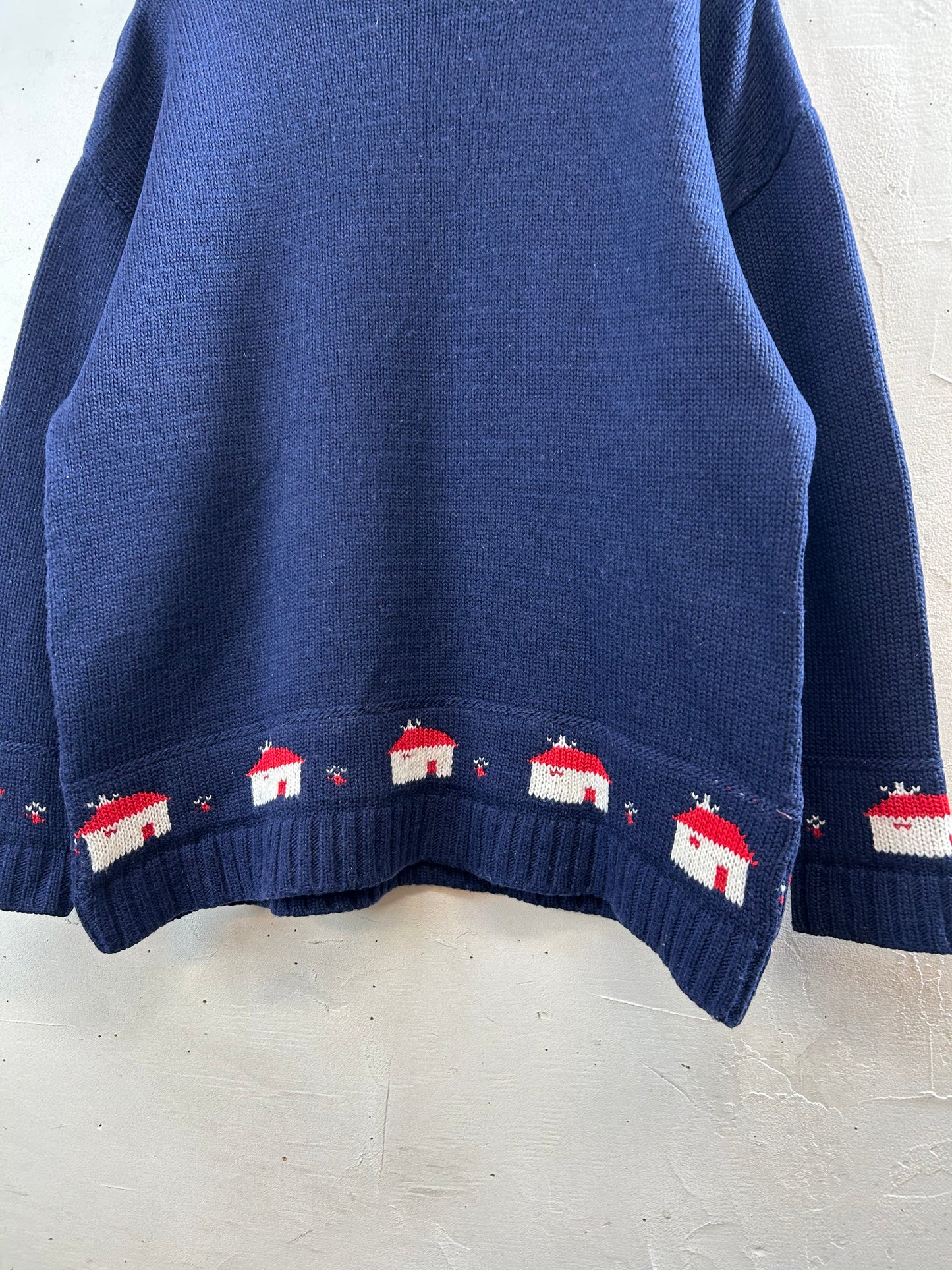 Vintage Knit Sweater MADE IN ITALY [A29221]