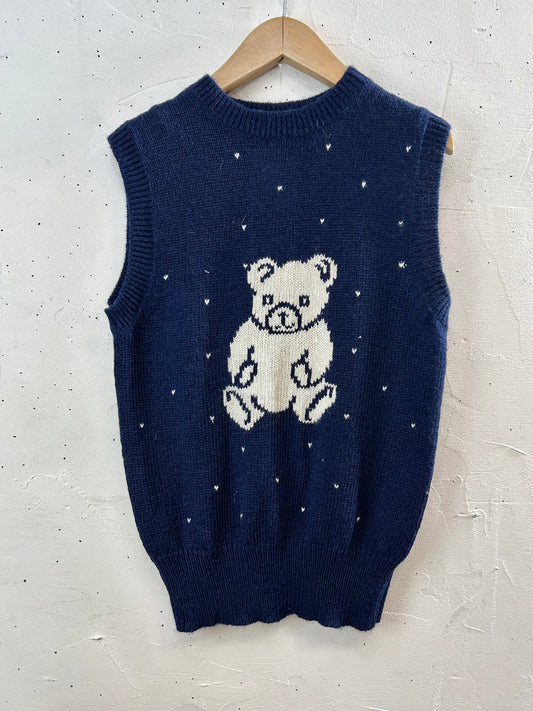 Vintage Hand Knit Vest [A29219]