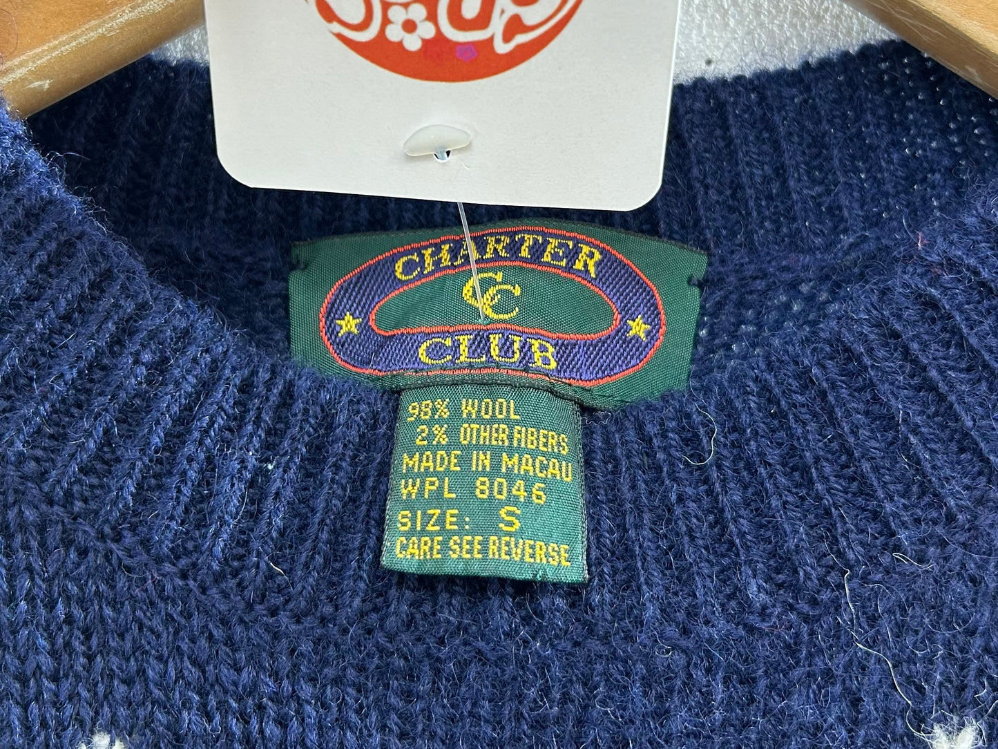 Vintage Hand Knit Vest [A29219]