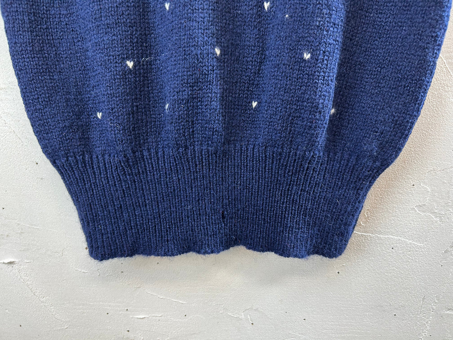 Vintage Hand Knit Vest [A29219]