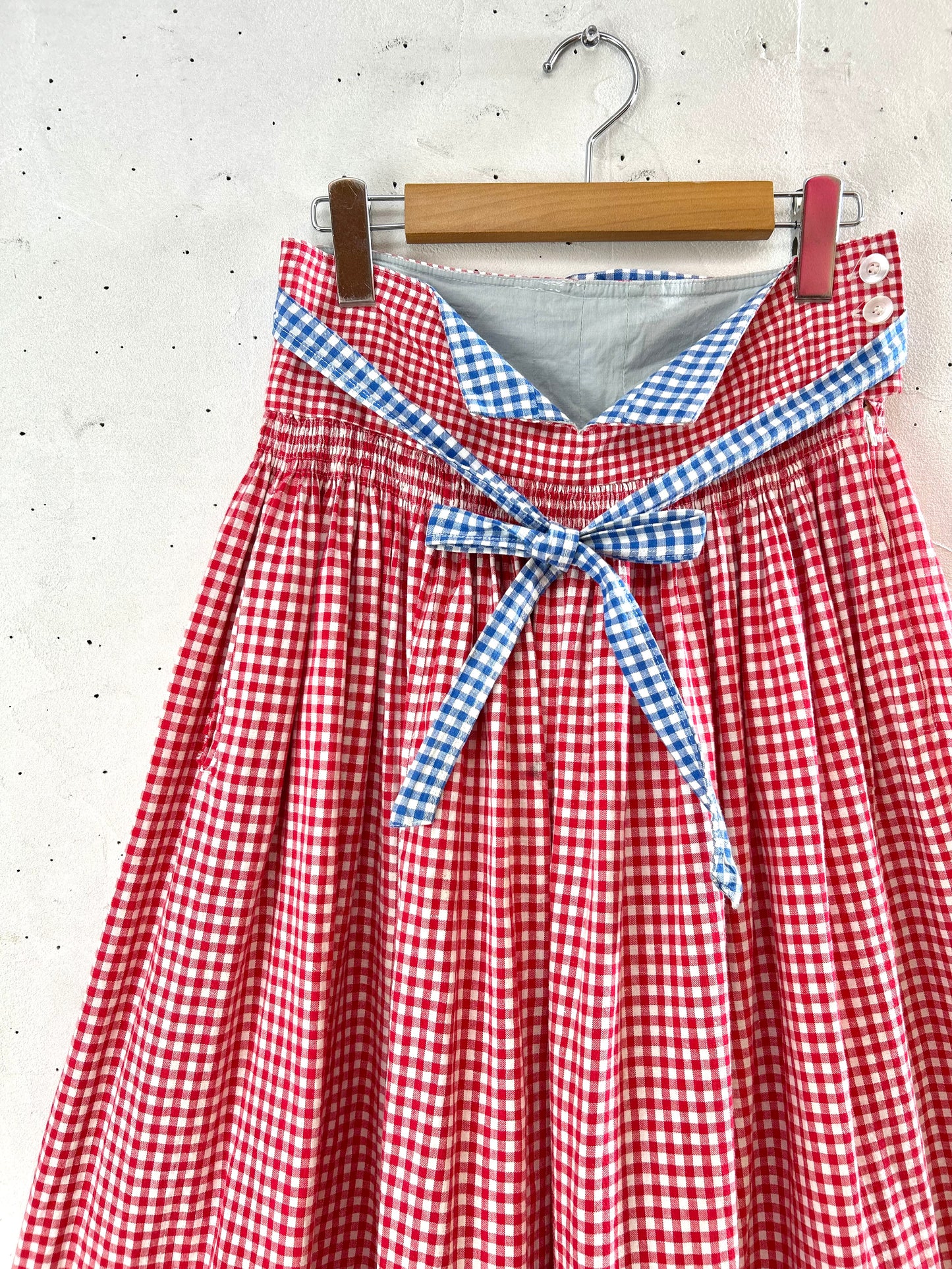 Vintage Plaid Skirt [C29656]