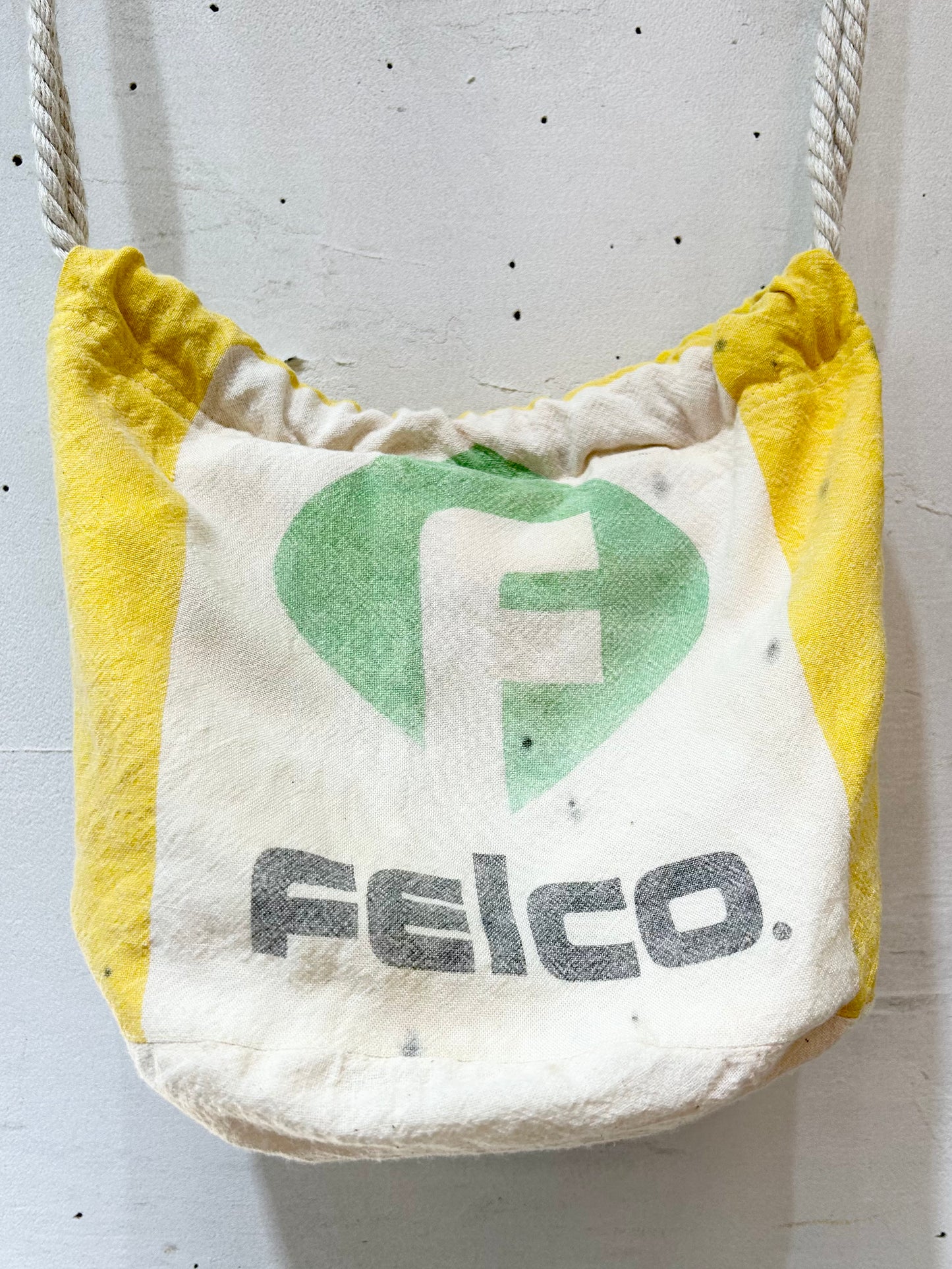 Vintage Feed Sack Pouch Bag 〜Amy Nina〜 [I25119]