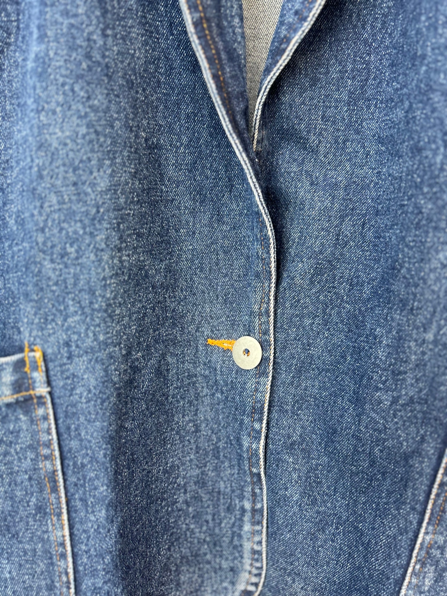 '80sVintage Custom Denim Jacket [C29876]