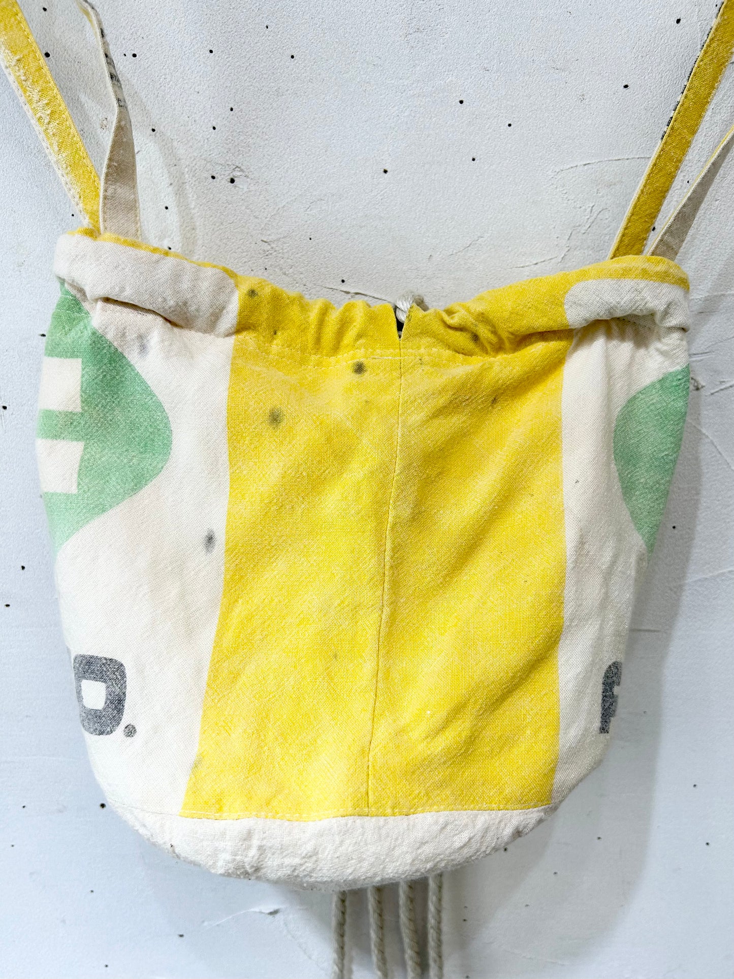 Vintage Feed Sack Pouch Bag 〜Amy Nina〜 [I25119]