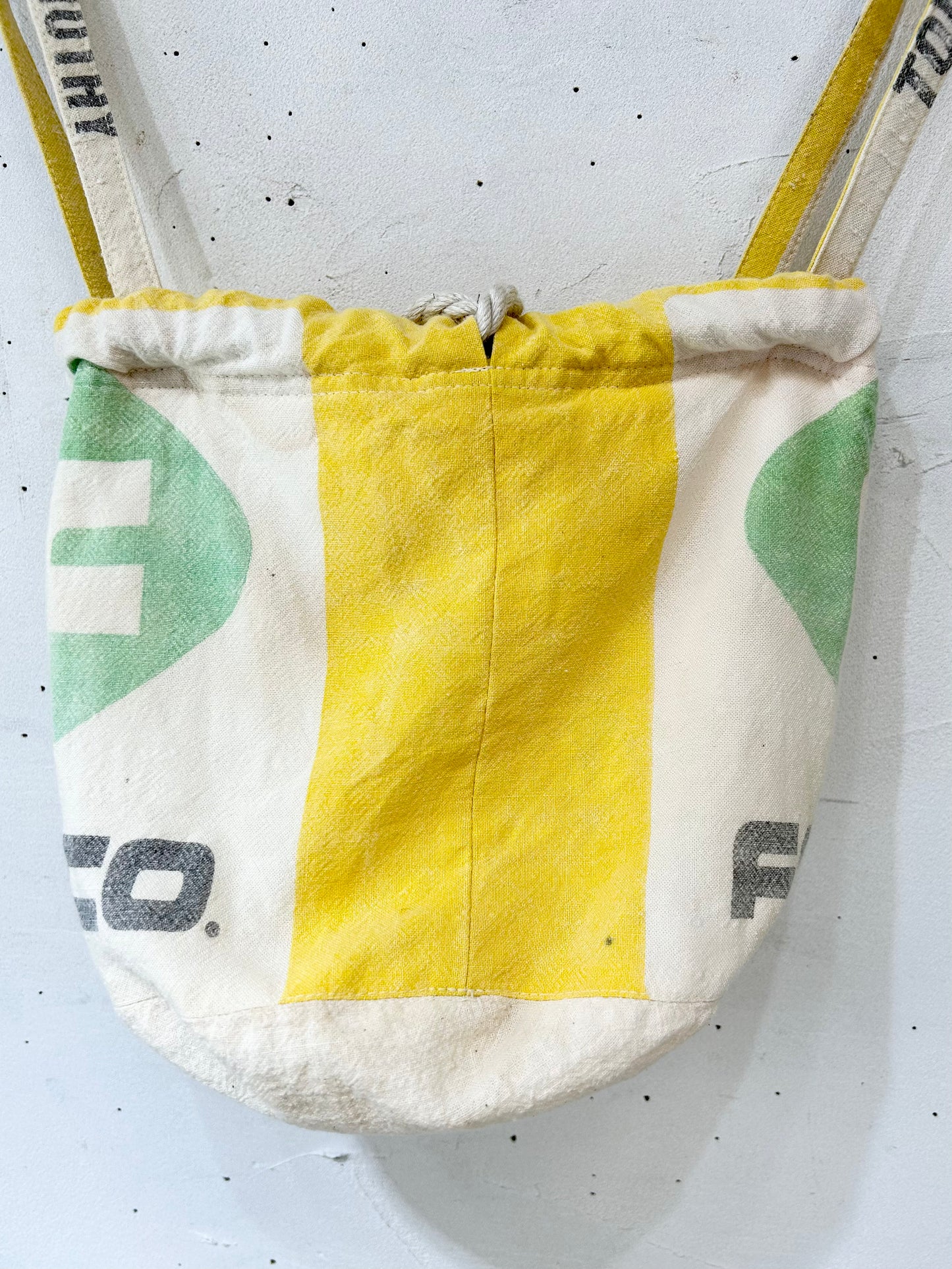 Vintage Feed Sack Pouch Bag 〜Amy Nina〜 [I25119]