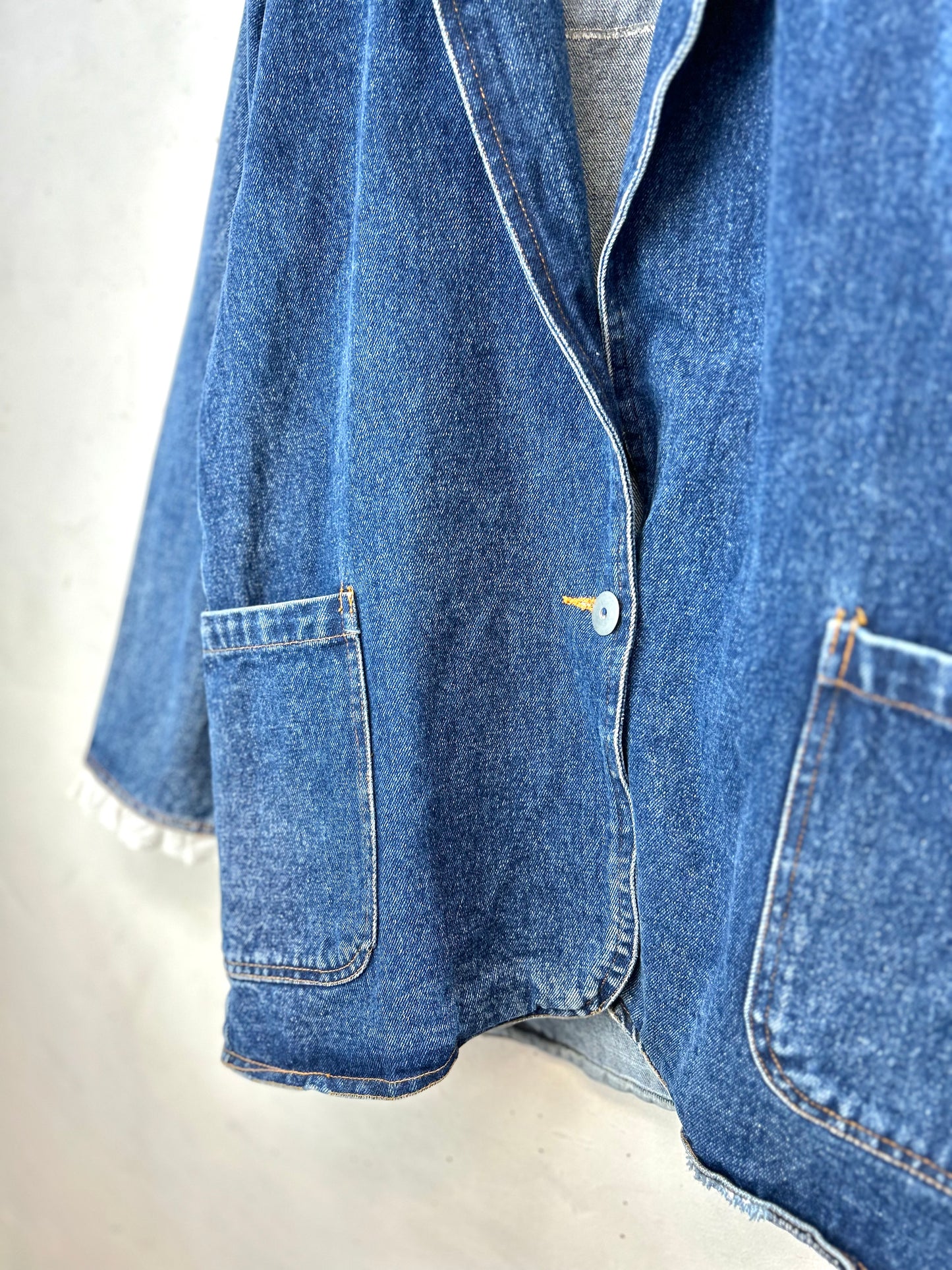 '80sVintage Custom Denim Jacket [C29876]