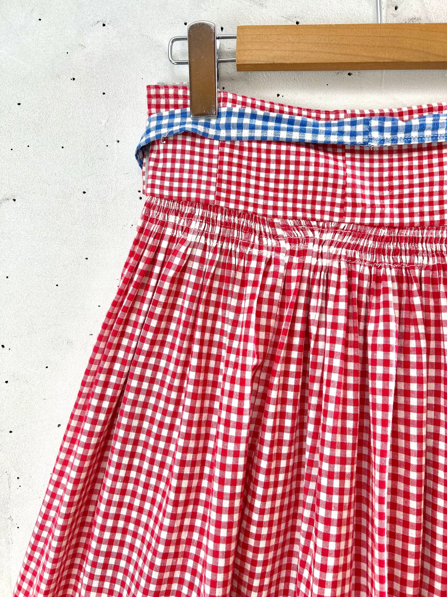 Vintage Plaid Skirt [C29656]