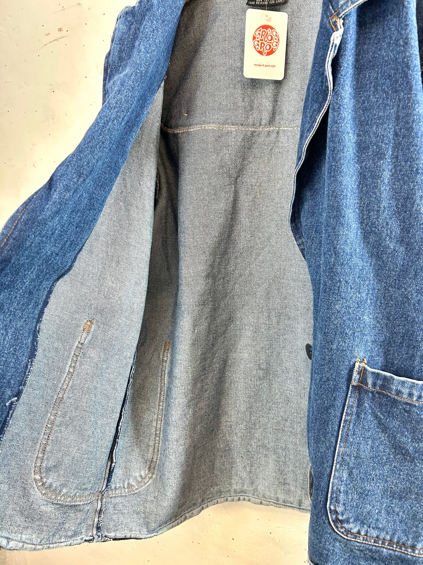 '80sVintage Custom Denim Jacket [C29876]