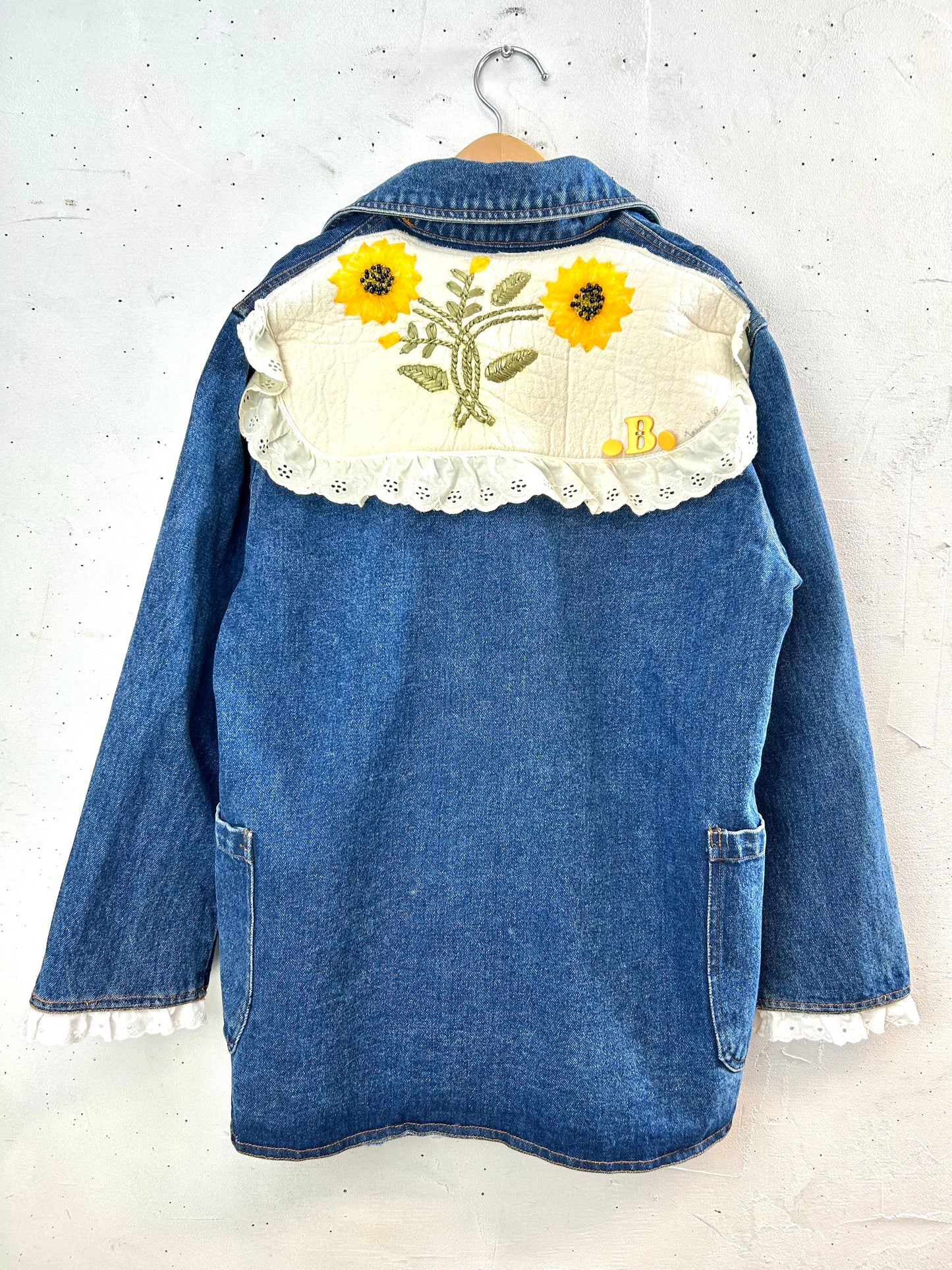 '80sVintage Custom Denim Jacket [C29876]