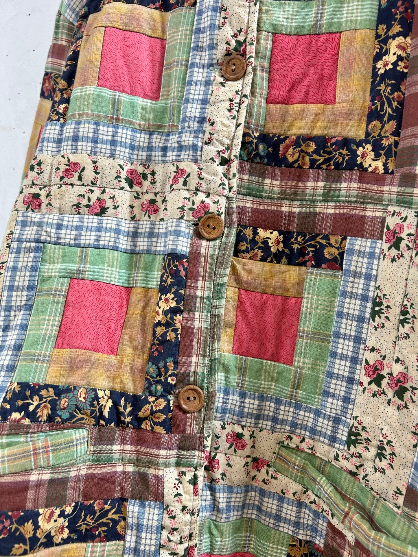 Vintage Reversible Patchwork Jacket [A29226]