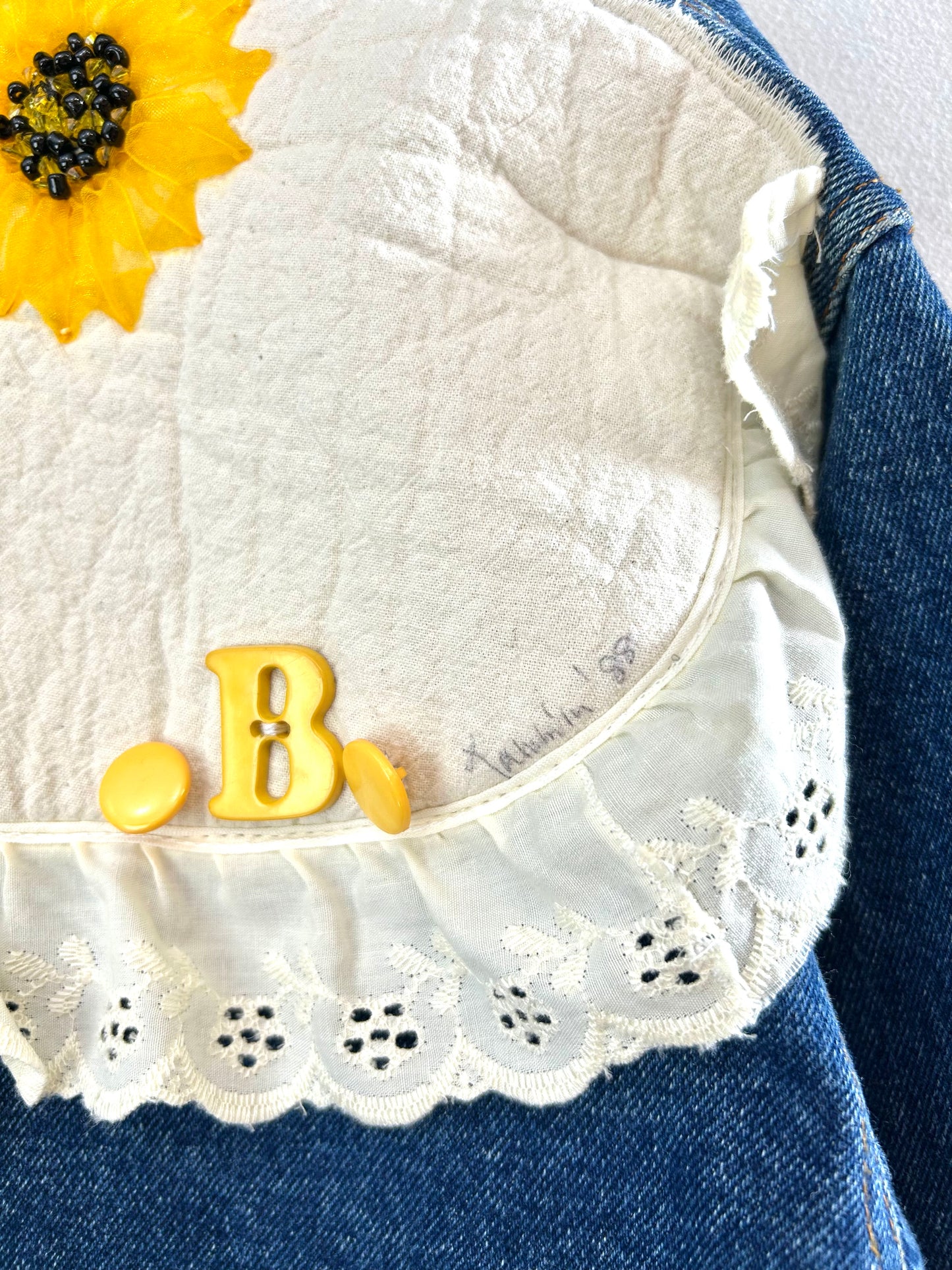 '80sVintage Custom Denim Jacket [C29876]